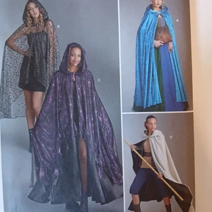 Disfraces de capa Simplicity 8721 Misses capucha variación cosplay talla única 11855 - Imagen 1 de 5