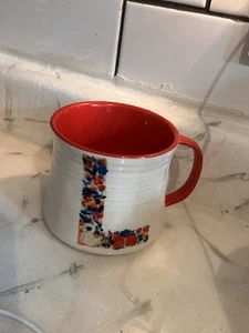 Nathalie Lete Bouquet Monogram Mug for Anthropologie.  - Picture 1 of 4