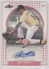 2018 Leaf Perfect Game National Showcase Pink Shimmer 1/1 Joe Biancone Auto 0b2