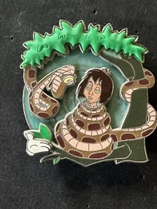 Disney White Glove Jungle Book Pin Kaa Hypnotizing Mowgli LE 500 - Picture 1 of 2
