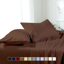 Hotel Luxury Comfort Microfiber Bed Sheets Set Deep Pockets Wrinkle Resistant