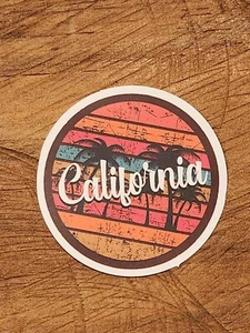 California Laptop Sticker Chromebook Notebook Folder Thermos Water Bottle - Picture 1 of 1