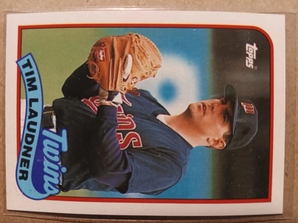 TIM LAUDNER MINNESOTA TWINS 1989 TOPPS BASEBALL CARD #239 - Image 1 of 1