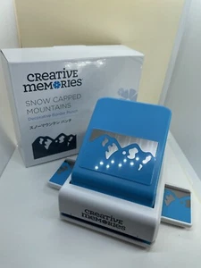 Creative Memories Snow Capped Mountains Decorative Border Punch Brand New - Picture 1 of 9