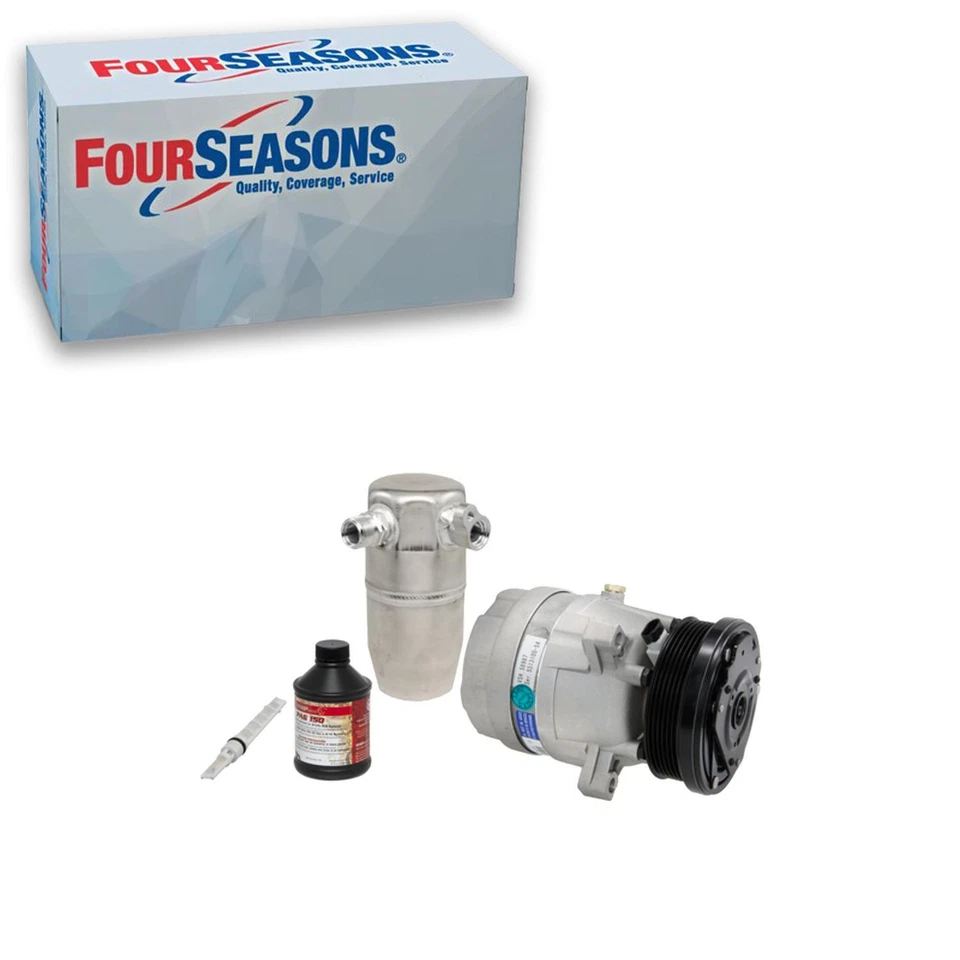 Kit de compresor de aire acondicionado 4 estaciones para Pontiac Grand Prix 1997-1998 3,8 L V6 Foto 1 de 4