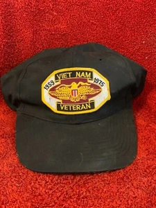 VIETNAM 1959-1975 VETERAN ADJUSTABLE BASEBALL CAP - Picture 1 of 7