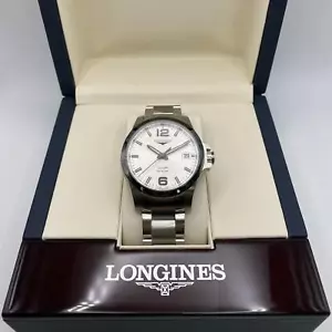 Longines Conquest V.H.P. Montre homme 41 mm acier céramique cadran argent L3.719.4.76.6 - Photo 1 sur 6
