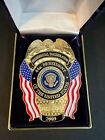 RARE Barack Obama 44th Presidential Inauguration Badge No. 66 out of 100 made!