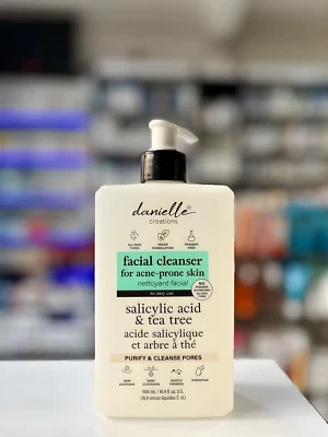 Danielle Facial Cleanser for Acne-Prone Skin - Tea Tree- Purify & Cleanse Pores - Image 1 of 4