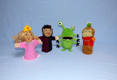 Handpuppen Ikea Affe Circus + Monster Sagoskatt + Prinzessin + Teufel von Beluga - Bild 1 von 4