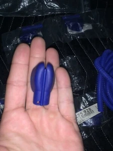 VW R32 Ignition Coil Cover Set W/cablecover- BLUE- Set Of 6 RARE-Discontinued - Picture 1 of 7