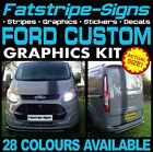 To Fit Ford Transit Custom St Stripes Graphics Stickers M Sport Day Camper Van