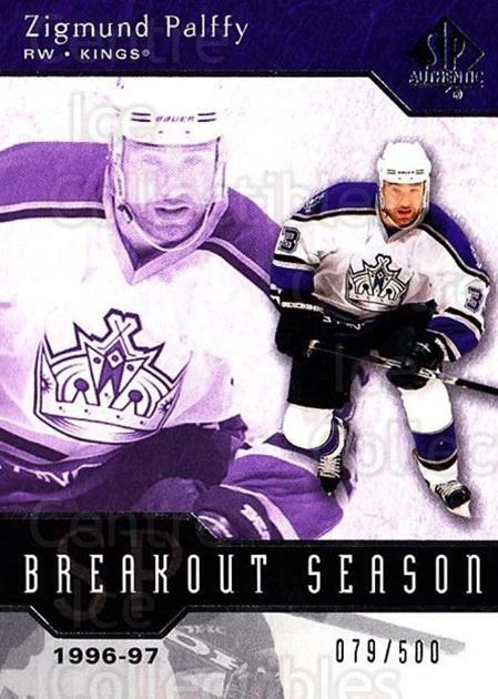 2003-04 SP Authentic Breakout Season #10 Zigmund Palffy - Image 1 of 1