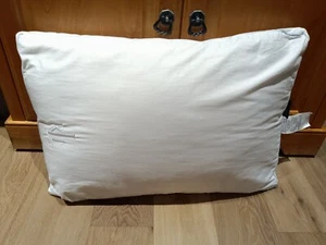 Ralph Lauren Polyesterfüllung Jumbo Bett Kissen, Baumwollbezug, weiß, 18 x 28 - Bild 1 von 5