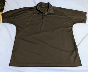 McDONALD'S Hamburgers Employee Uniform Polo Shirt Black Size M - Picture 1 of 8