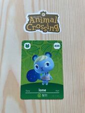 Ione #434 Animal Crossing Amiibo Card Authentic Series 5 MINT NEVER SCANNED!