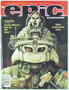 Epic Illustrated Magazine Vol. 1 No. 11, April 1982, Harlan Ellison, James Fox - Picture 1 of 1