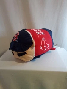 RARE Boston Redsox Large Jumbo 12” Plush Stuffed Toy Baseball Sample - Picture 1 of 11