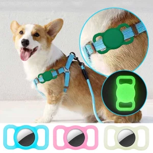 Haustier Airtag Hund Katze Halsband Halter Silikon für Apple Air Tag Schutzhülle - Bild 1 von 21