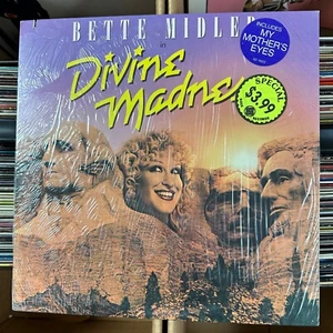 Divine Madness LP Record Vinyl Bette Midler Sealed - Picture 1 of 2