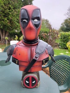 Buste Deadpool Taille réelle 1:1 60cm Marvel Xmen Life Size Statue - Imagen 1 de 4