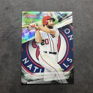 2016 Bowman's Best Green Refractor /99 Daniel Murphy #61 - Picture 1 of 2