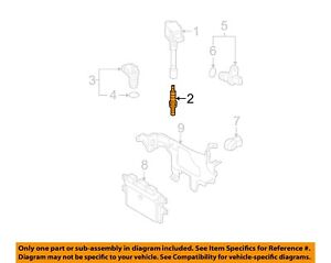 NISSAN OEM 07-20 Altima Electrical Ignition System-Spark Plug 22401JD01B