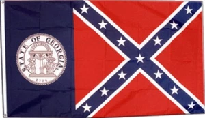 Fahne USA Georgia alt Flagge amerikanische Hissflagge 90x150cm - Bild 1 von 1