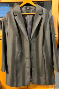 Hosenanzug grau mit Streifen Gr 50 - Bild 1 von 6