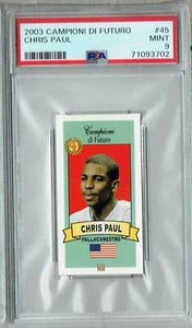 PSA 9 MINT Chris Paul 2003 Campioni Futuro #45 Rookie Card Red Back - Picture 1 of 1