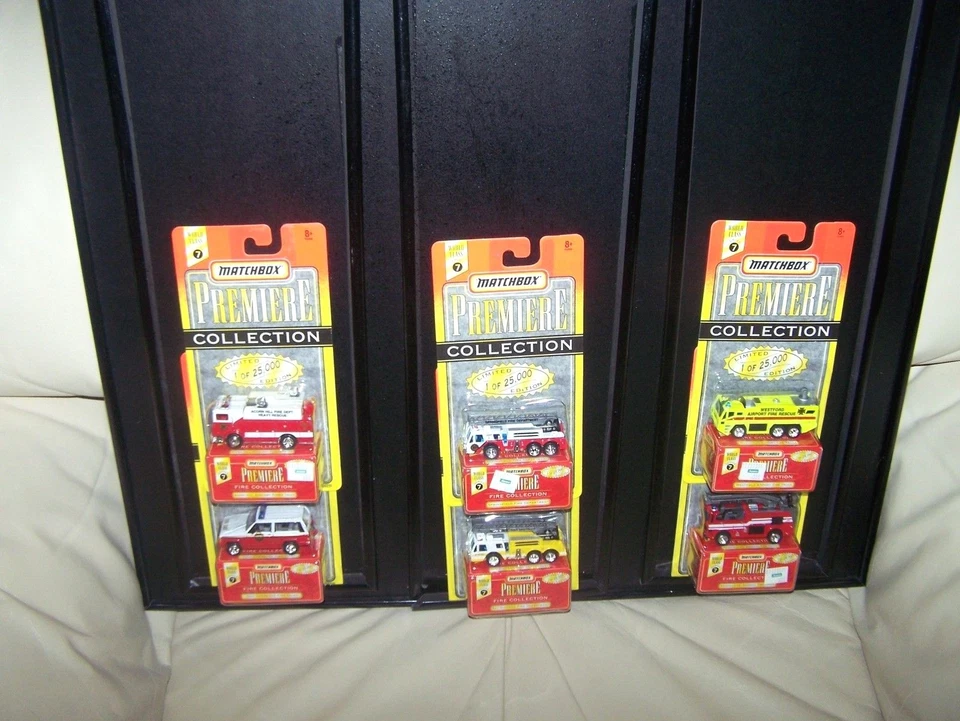 1996- MATCHBOX PREMIERE- FIRE COLLECTION SET -  SERIES 7 - 1 0F 25,000- MIB - Image 1 of 1