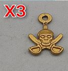 Playmobil X3 Golden Ornaments Golden Bicorn Pendant Tricorn Pirates Pirate