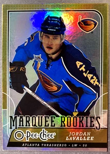 2008-09 O-Pee-Chee Marquee Rookie Gold #522 Jordan Lavallee Atlanta Thrashers RC - Picture 1 of 1