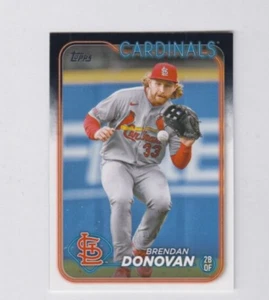 (10) Brendan Donovan 2024 TOPPS SERIES 1 BASE CARD LOT #7 ST. LOUIS CARDINALS - Picture 1 of 1