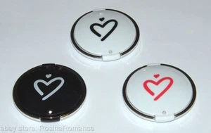 Stylish Heart Design Compact Travel Mirror Makeup Accessories Wedding Favors - Picture 1 of 1