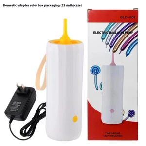 Electric Long Bar Balloon Inflator Pump Portable Balloon Inflating Machine 17W - Picture 1 of 24