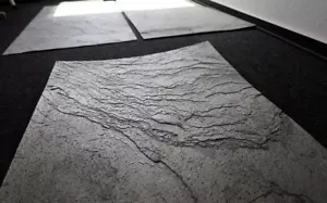 Steinwand Innen + Außen Dünnschiefer Wandverkleidung Naturstein Klinker 122x61cm - Bild 1 von 22