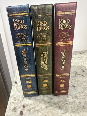 The Lord of the Rings Trilogy Special Extended DVD Edition 12-Disc Set Complete - Image 1 of 2