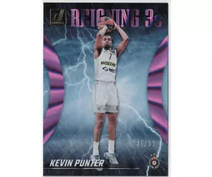 2023-24 Panini Donruss Euroliga Reigning 3s 85/99 Kevin Punter KK Partizan - Imagen 1 de 3