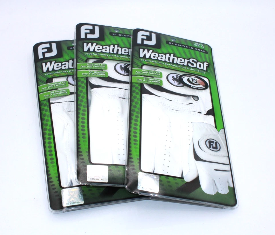 Guantes de golf FootJoy Weathersof 3 para mujer mano izquierda ML para golfista derecho Foto 1 de 1