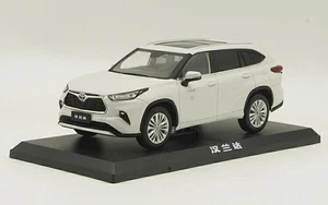 1:30 2021 Guangqi Toyota 4th Generation Highlander Diecast Model White Color - Bild 1 von 4