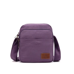 Small Mini Hippie Crossbody Bag Top Zip Canvas Sling Bag Jacquard cloth Hobo ... - Picture 1 of 9