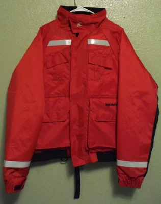 KENT DELUXE ТИП 3 PFD ФЛОТАЦИИ БЕЗОПАСНОСТИ СПАСАТЕЛЬНЫЙ ЖИЛЕТ USCG ВЗРОСЛЫХ БОЛЬШОЙ * БЕЗ КАПЮШОНА * - Изображение 1 из 4