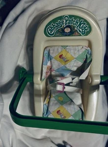 Vintage 80er Jahre Cabbage Patch Kinder Puppentrage/Autositz - Bild 1 von 5