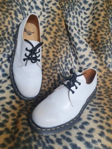 Dr Martens 1461 Porcelain White Size 5 Shoes Oxford Boxed - Picture 1 of 16
