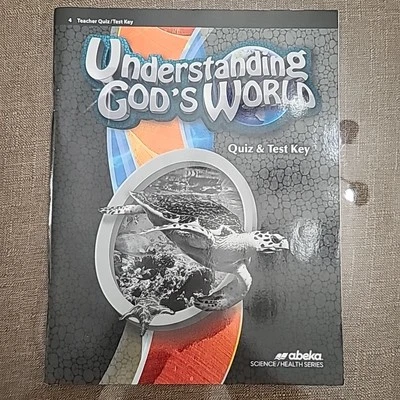 Abeka Understanding God's World Fifth Edition Teacher Quiz/Test Key - Image 1 of 4