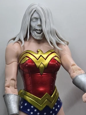 Impreso en 3D ZOMBIE RED WITCH CABEZA GRANDE 1:10 7" LEYENDAS DC MULTIVERSO Foto 1 de 2