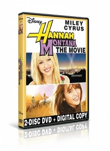Hannah Montana: The Movie DVD (2009) 2-Disc Edition Miley Cyrus Disney Musical - Foto 1 di 1
