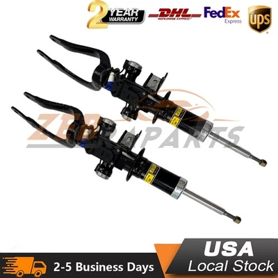 Fit 07-17 BMW 5/7 Series 535i 740 750i xDrive Front Shock Absorber Struts No EDC - Image 1 of 4