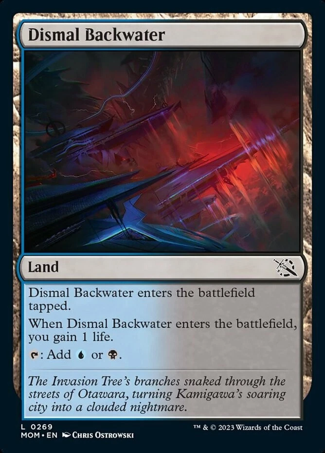 x1 Dismal Backwater - March of the Machines - NM - MTG - Image 1 of 1